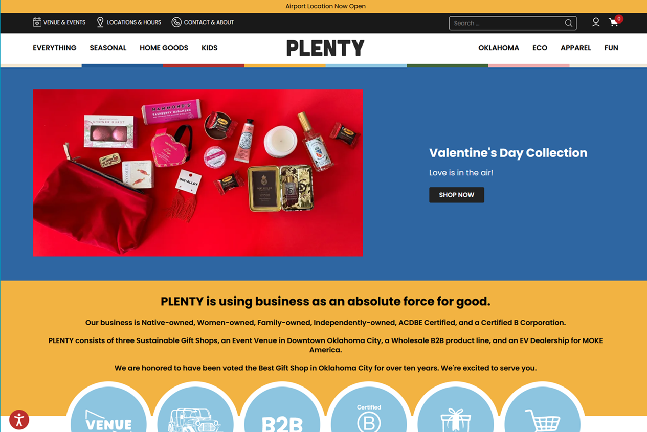 PLENTY Mercantile & Venue