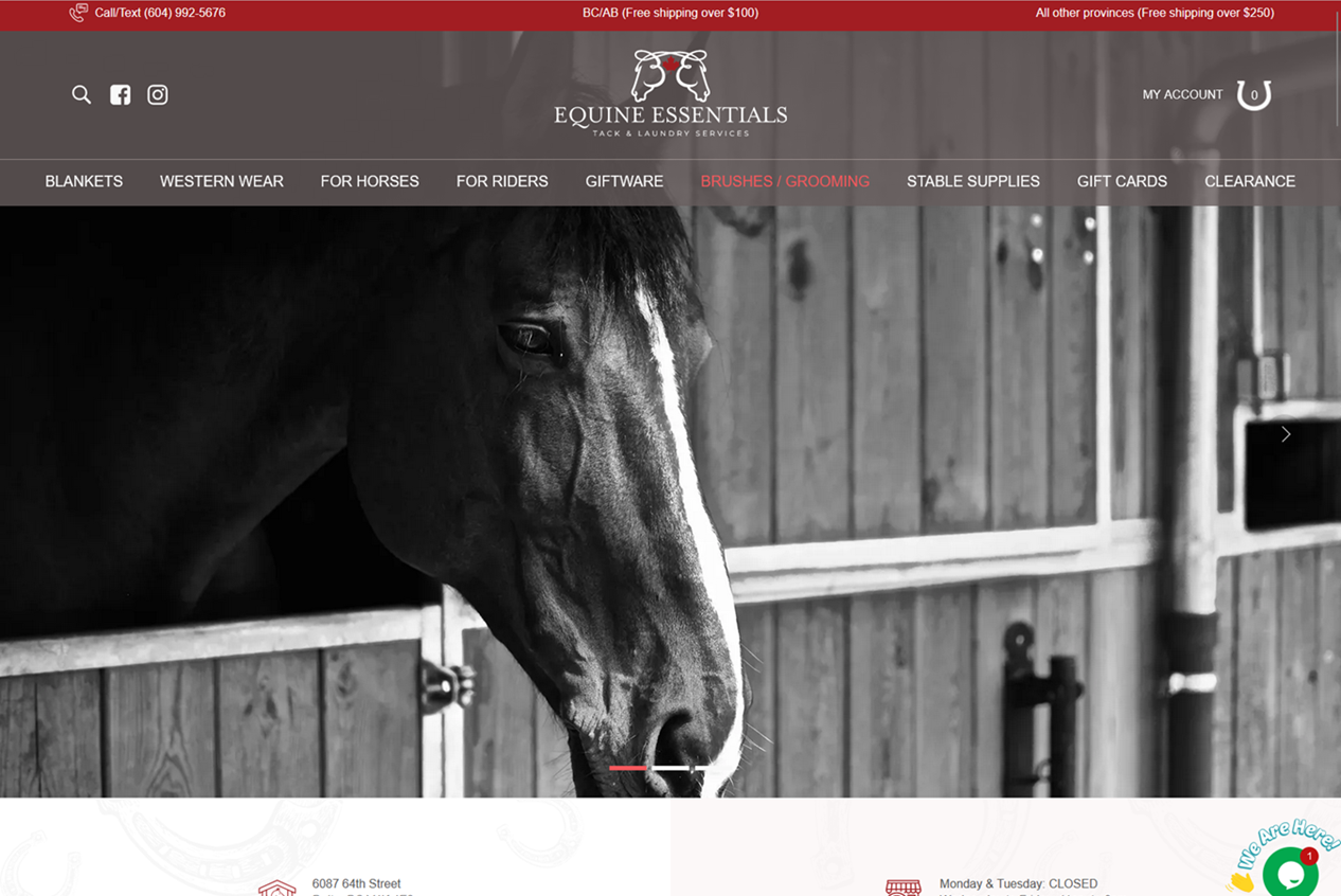 Equine Essentials Tack & Laundry Services